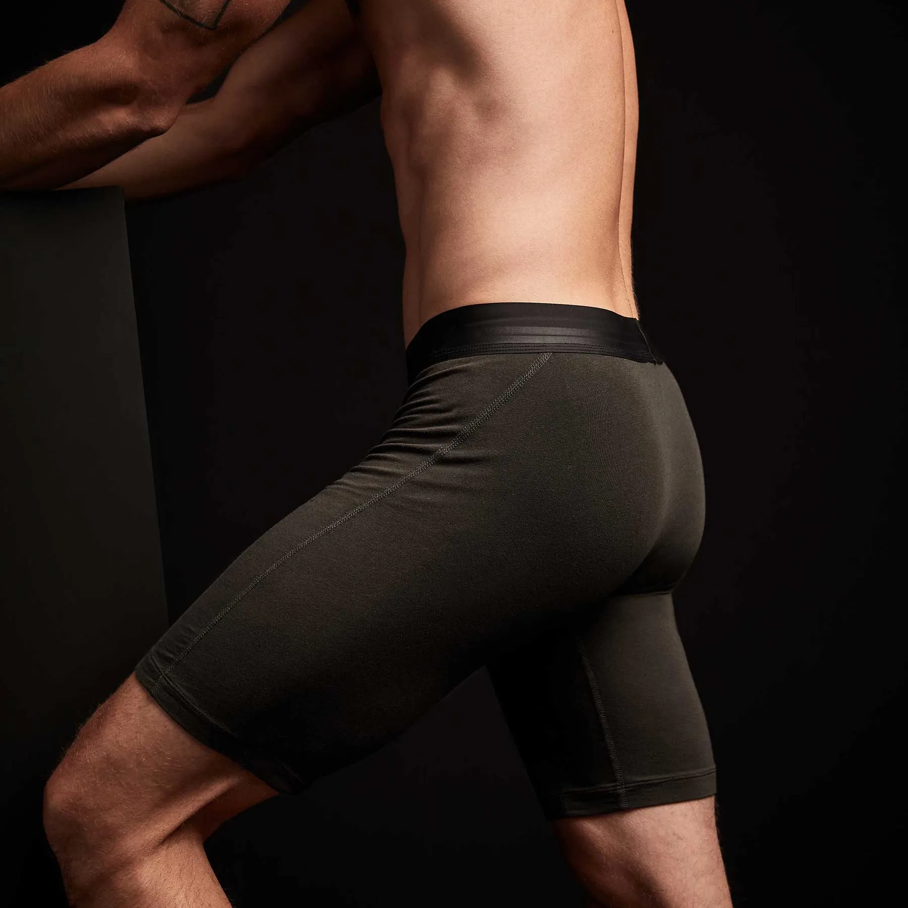 Elevated Lotus Sport Boxer  Long - Carbon