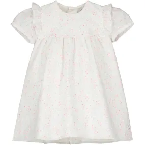 Emile et Rose - white floral dress, Blythe