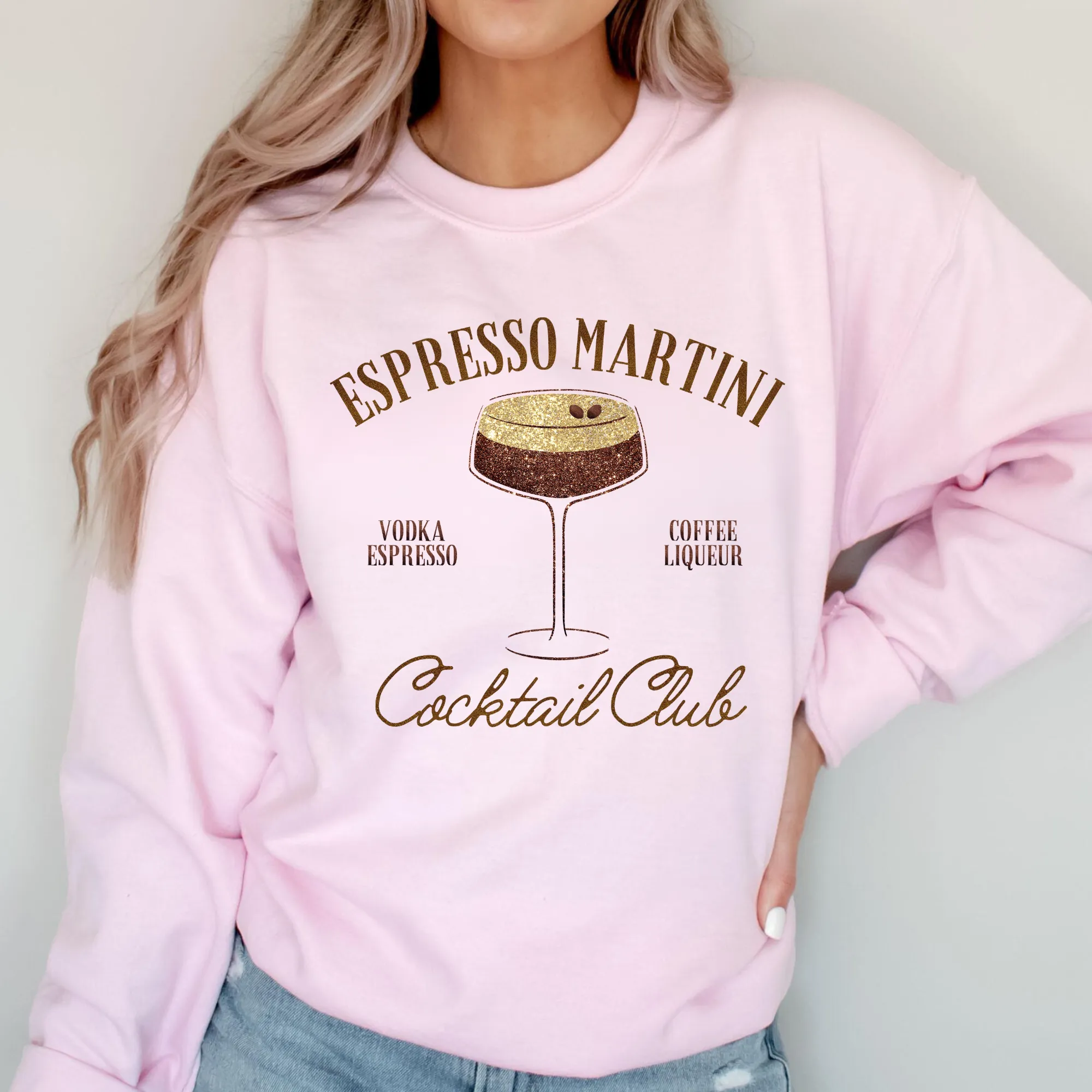 Espresso Martini Cocktail Club Sweatshirt