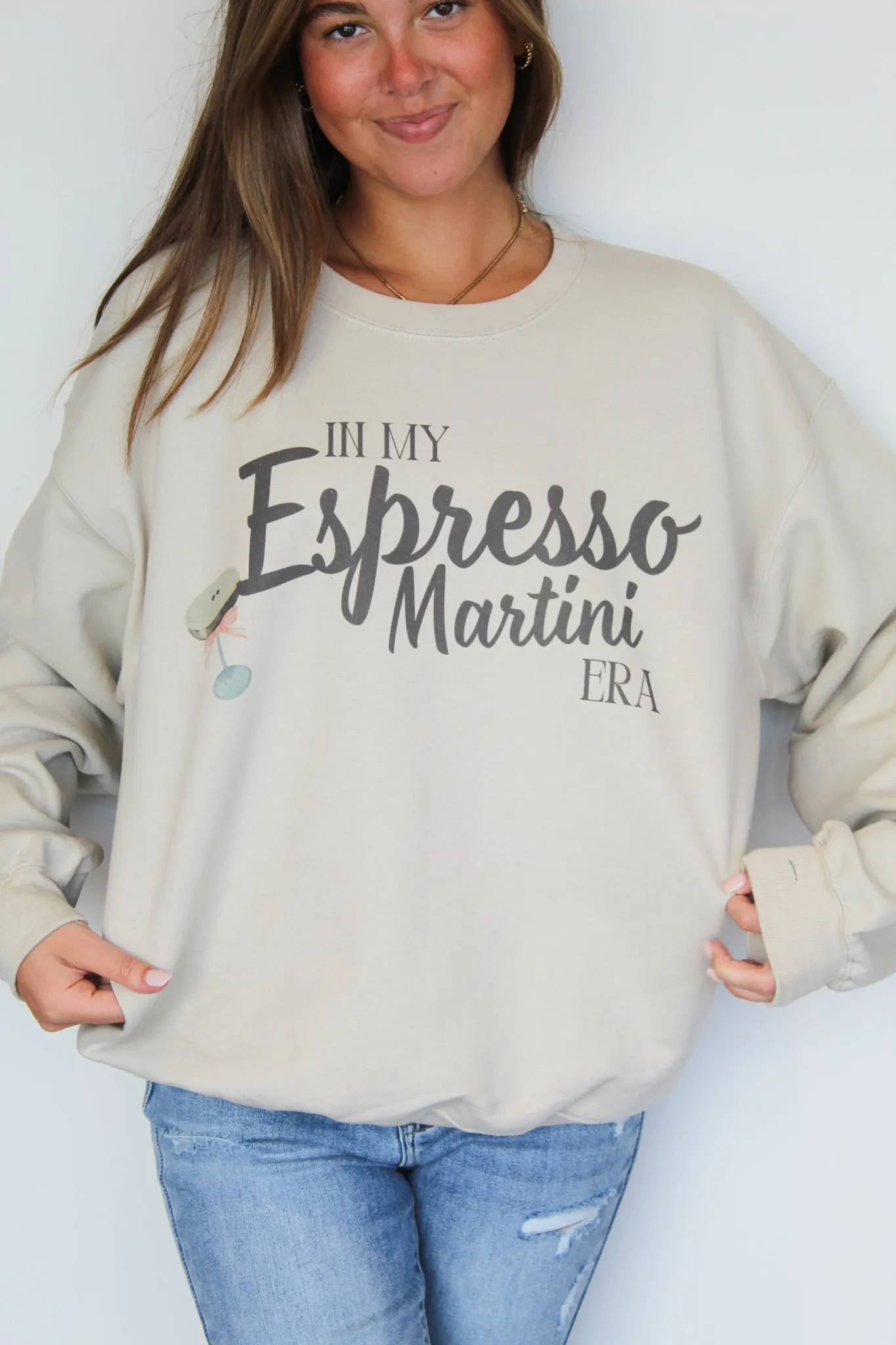 Espresso Martini Era Graphic Sweatshirt