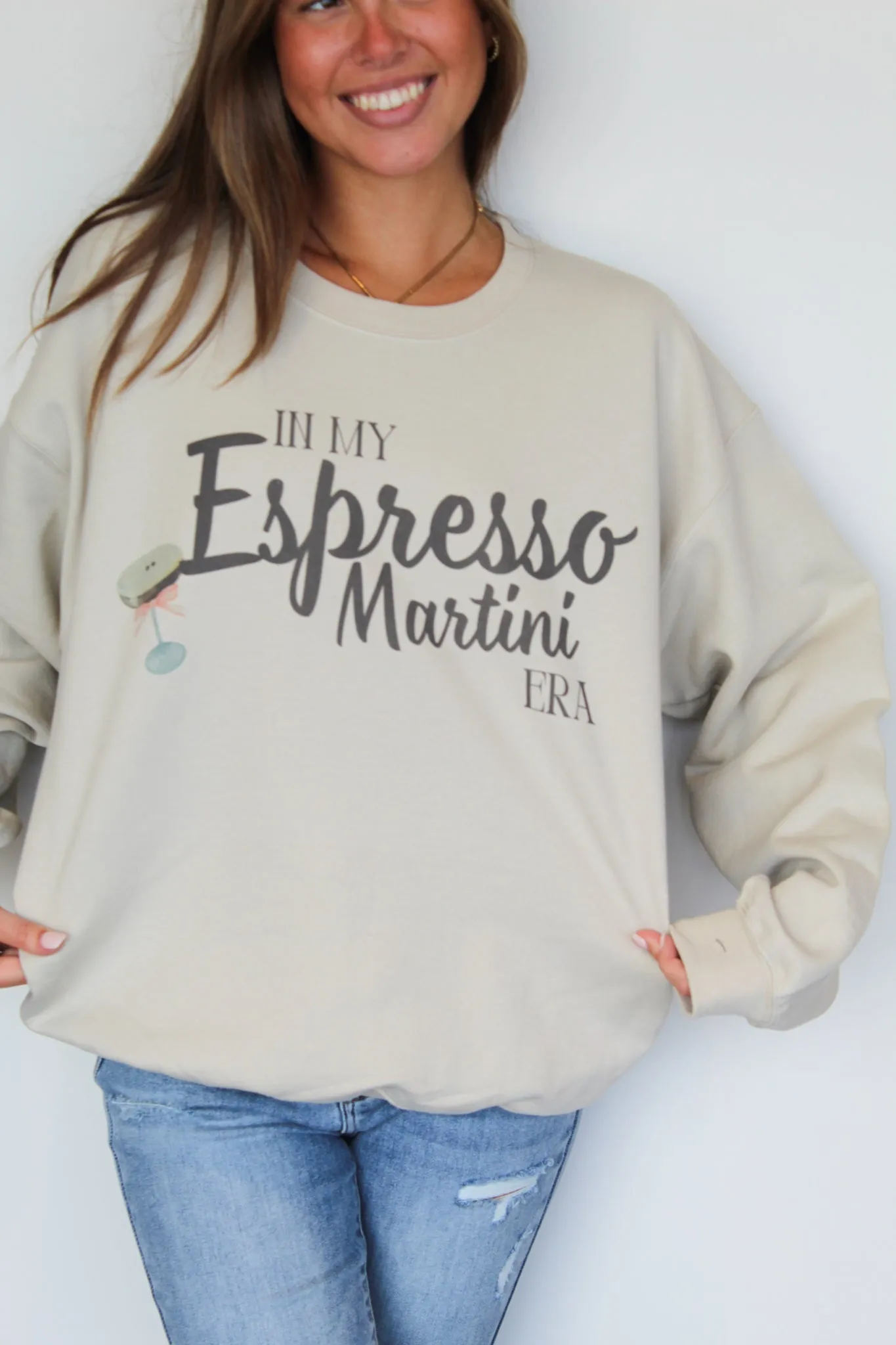 Espresso Martini Era Graphic Sweatshirt