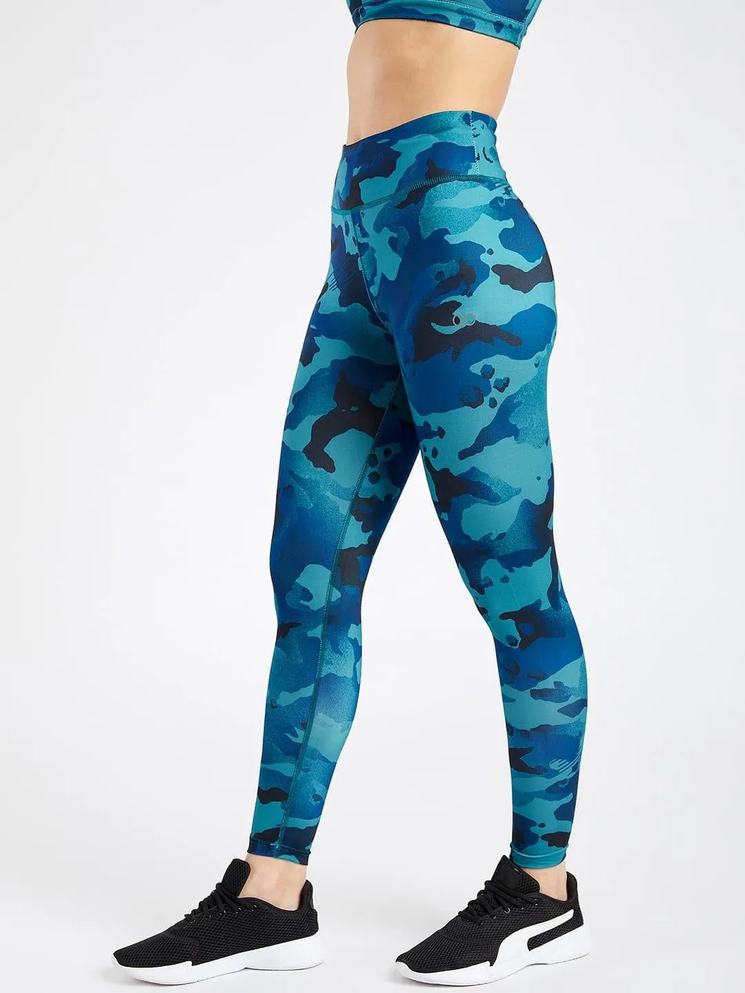 Essential Camo Printed Full Length Leggings #6