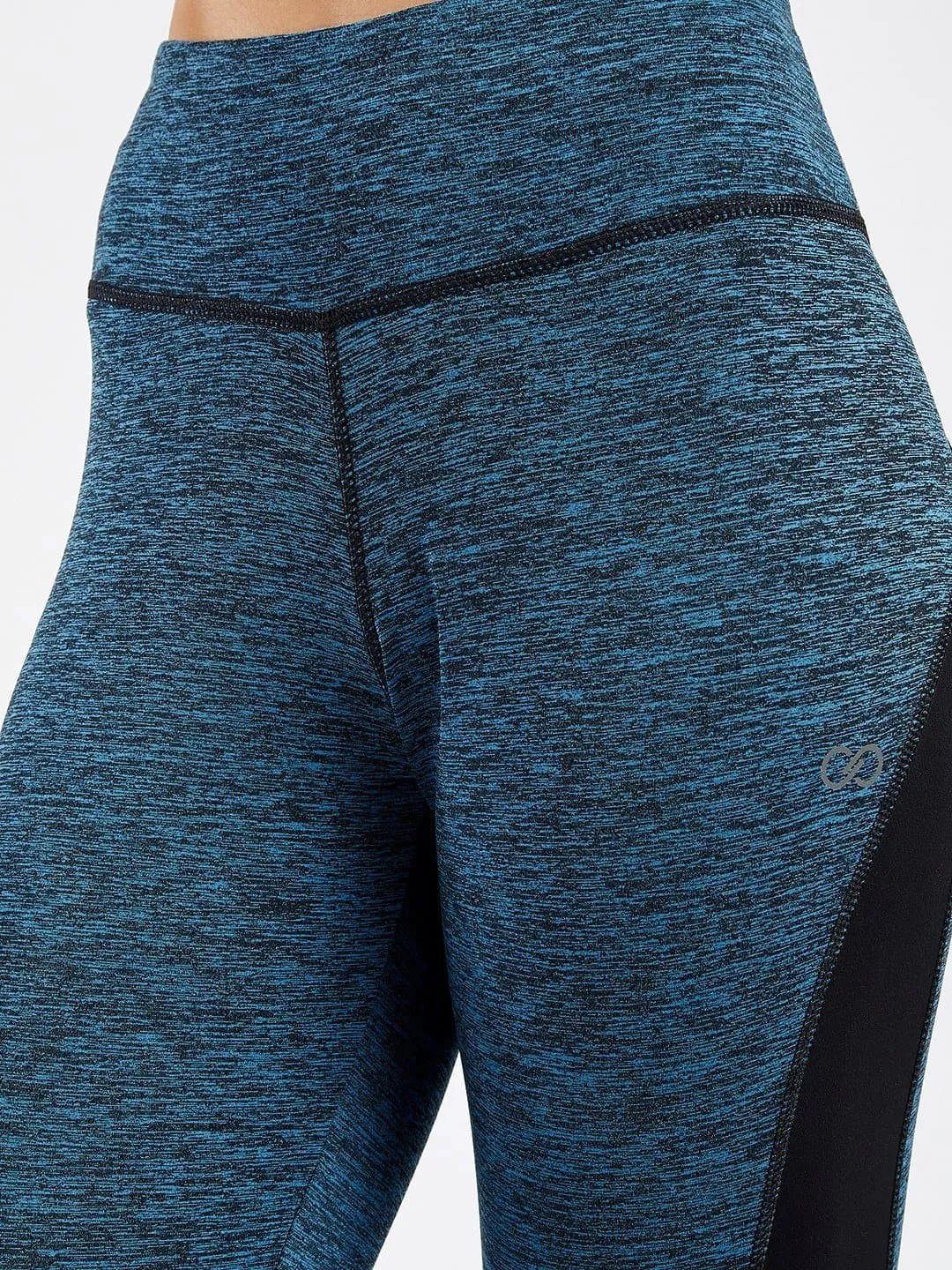 Essential Sapphire Spacedye Hardcore Capri Leggings