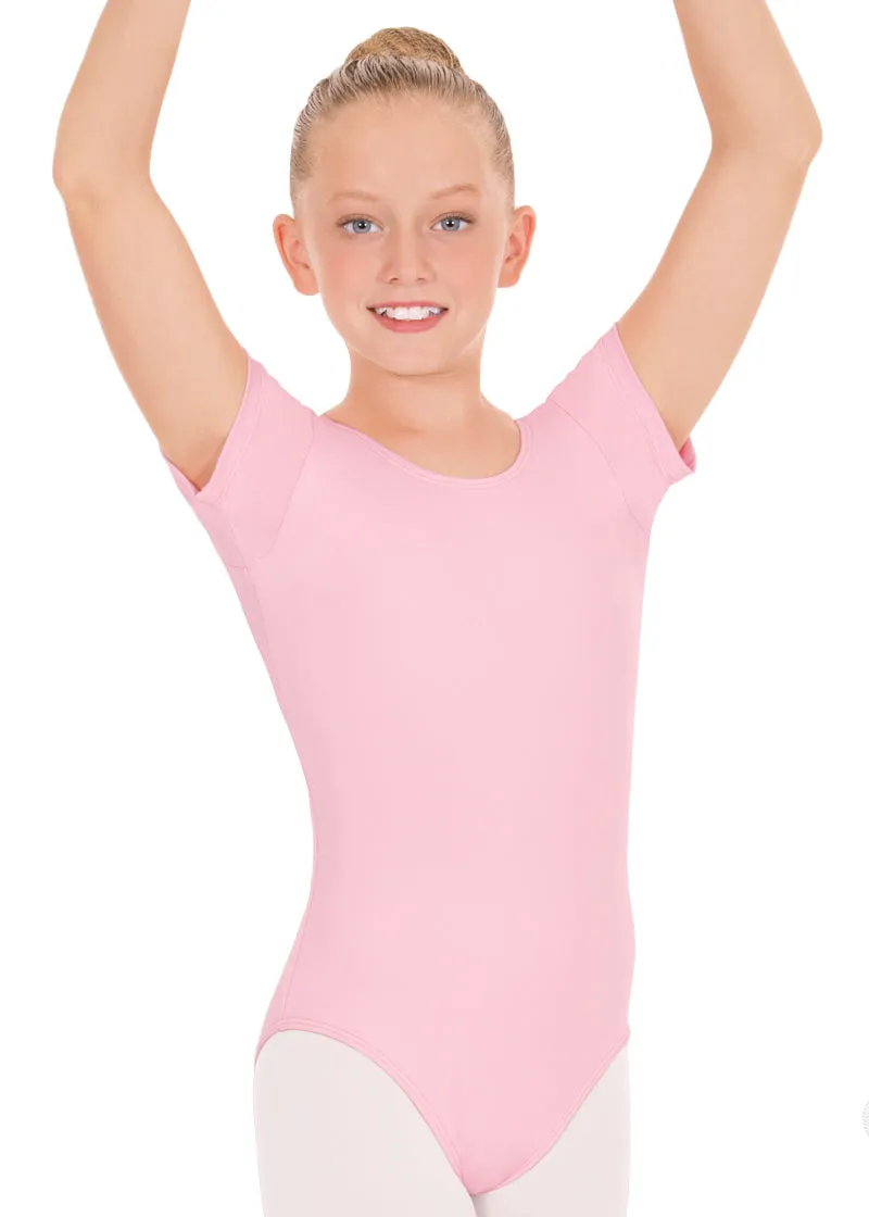 Eurotard Microfiber Youth Short Sleeve Leotard