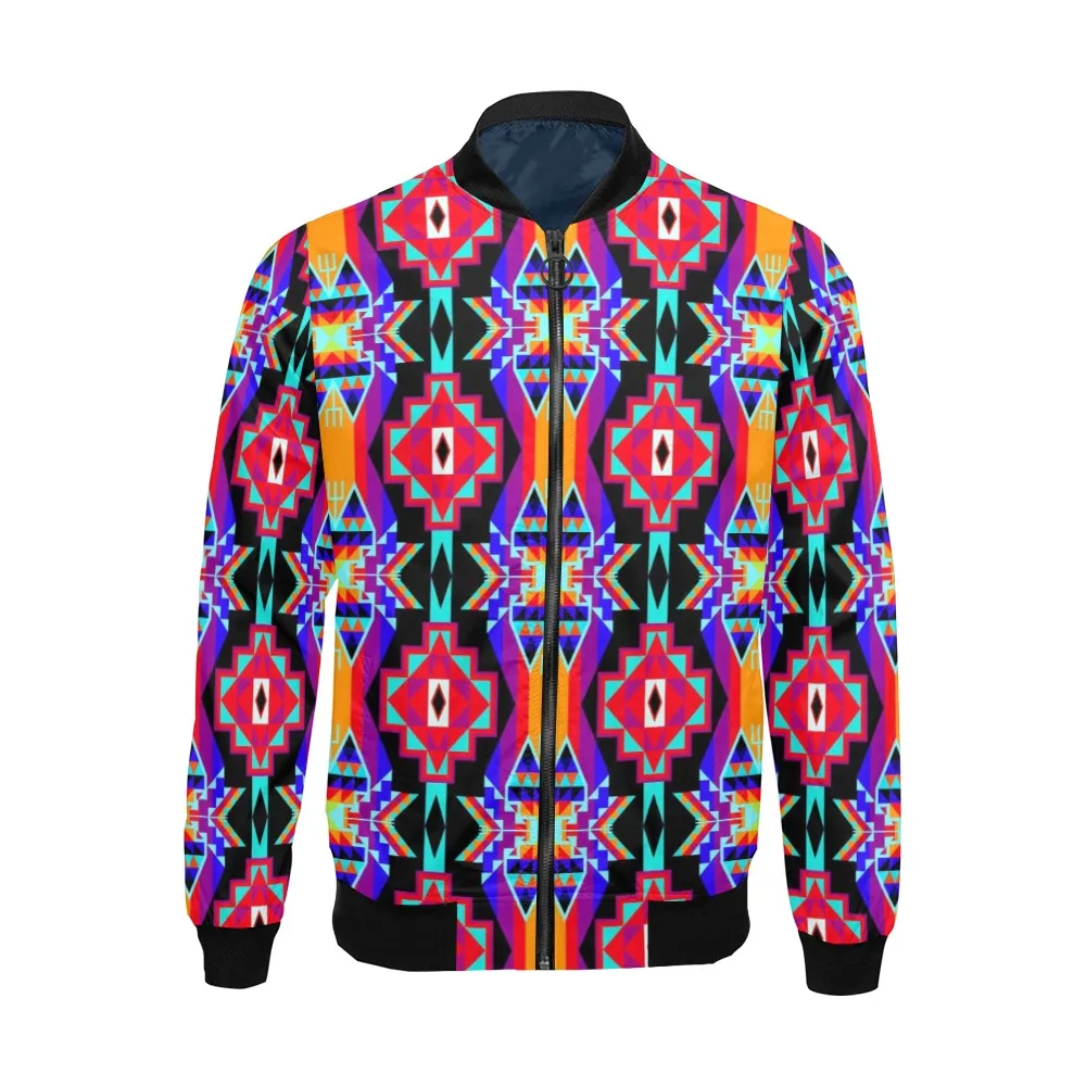 Fancy Bustle Bomber Jacket for Men