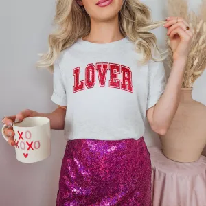 Faux Sequin Lover Valentine's Day Shirt