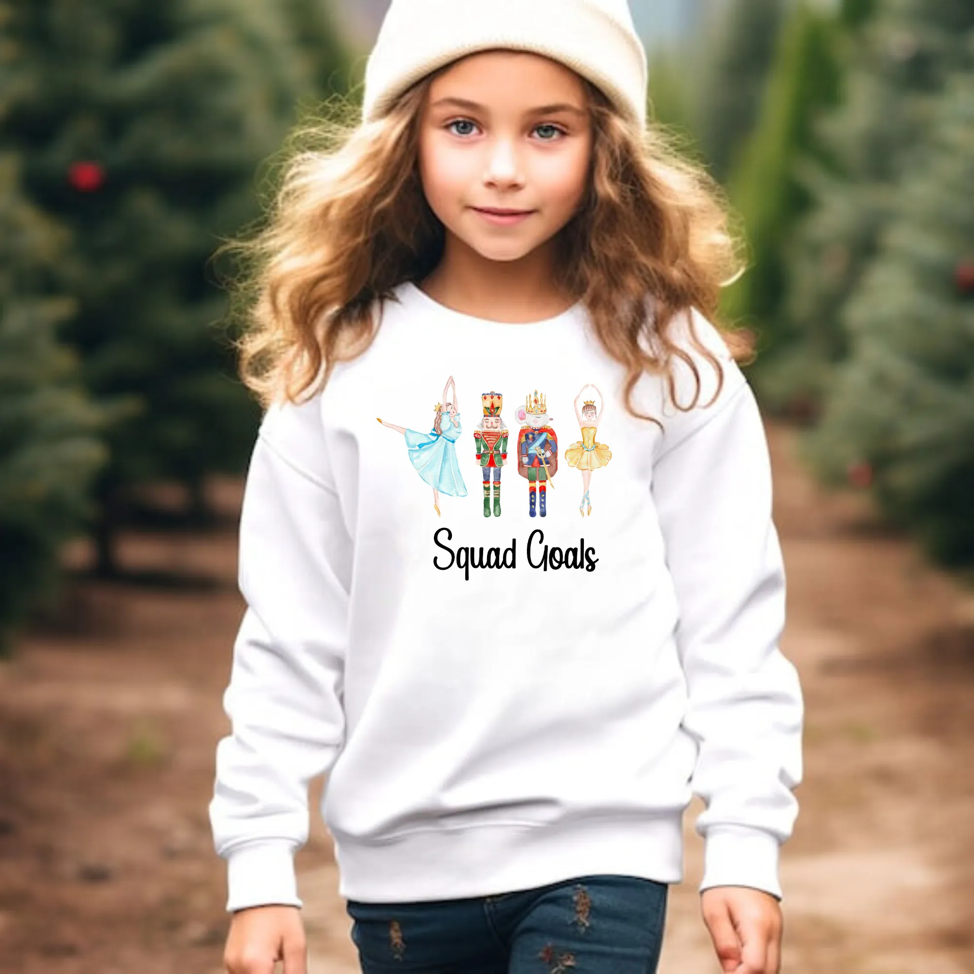 Faux Sequin Snowman Sweatshirt for Kids