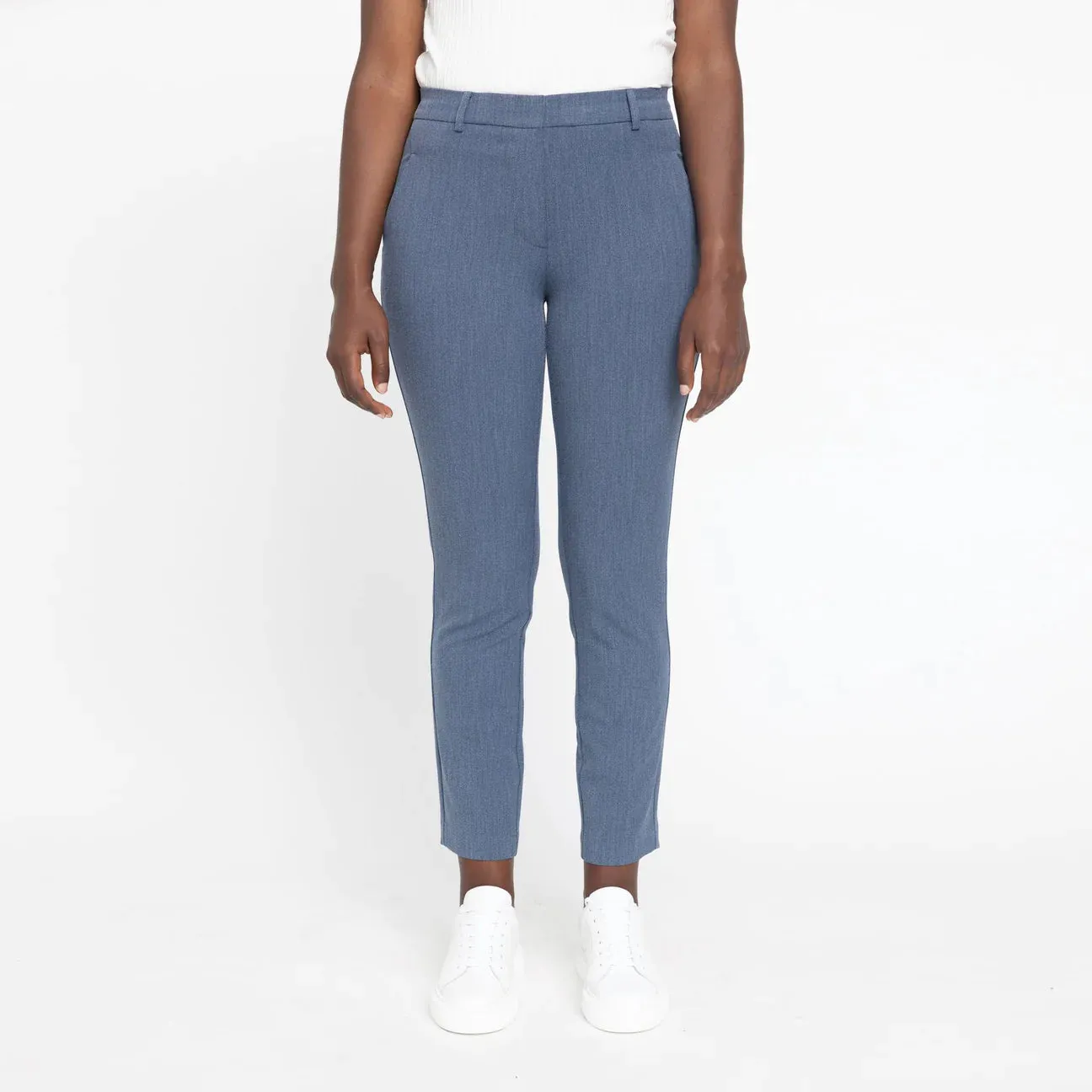 Five Units Kylie Crop in Blue Fusion Trouser