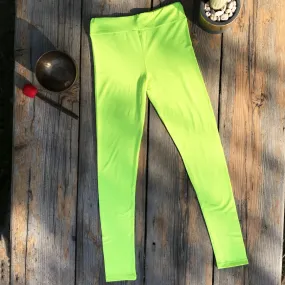 Fluro Yellow Leggings