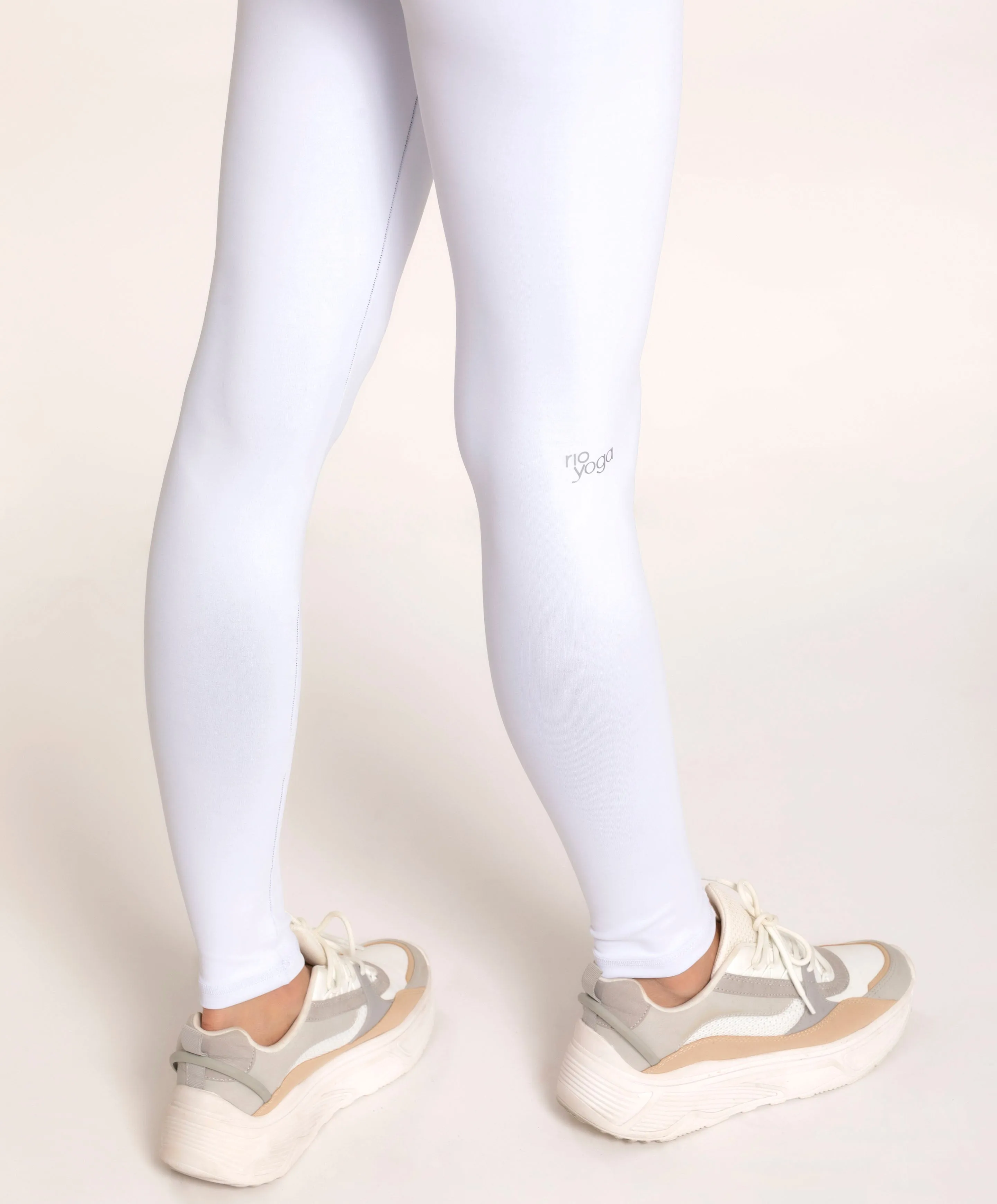 Football RioBlackout™ Leggings White