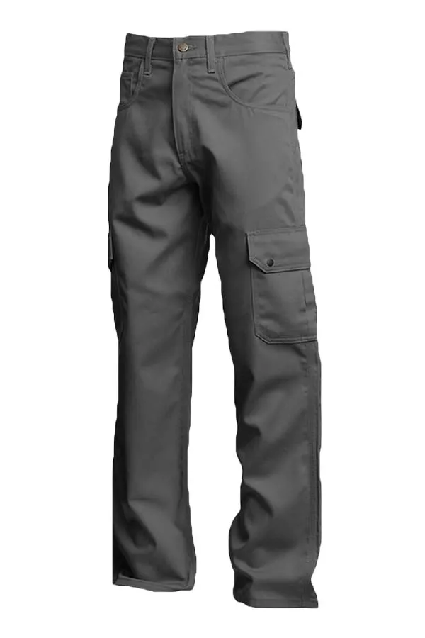 FR Cargo Pants | 46-60 Waist | 9oz. 100% Cotton | Gray