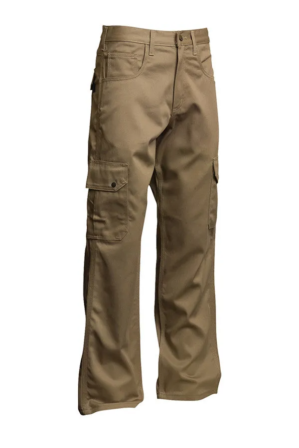 FR Cargo Pants | 46-60 Waist | 9oz. 100% Cotton | Khaki