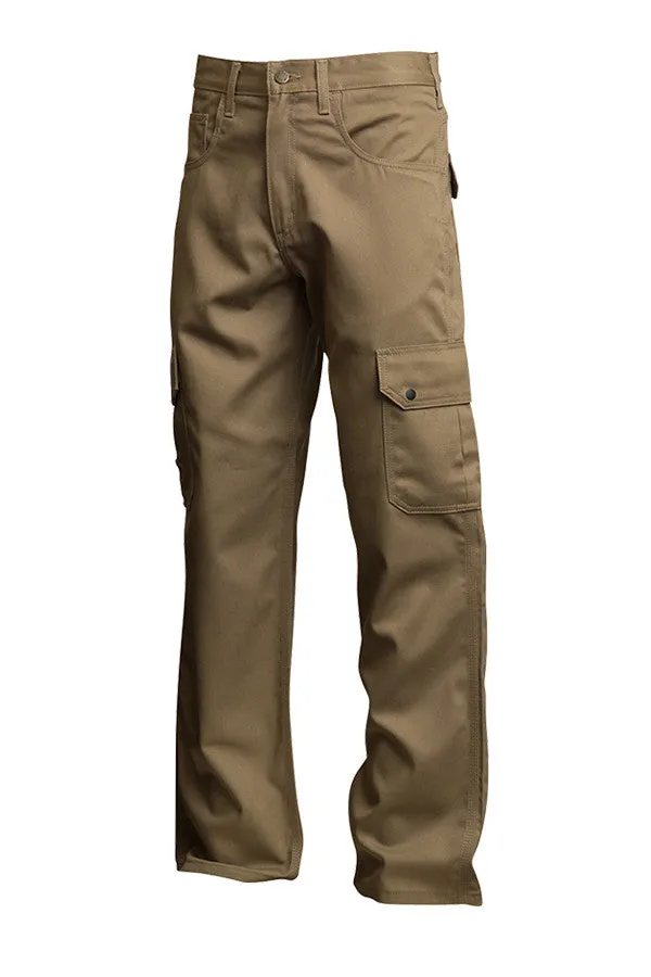 FR Cargo Pants | 46-60 Waist | 9oz. 100% Cotton | Khaki