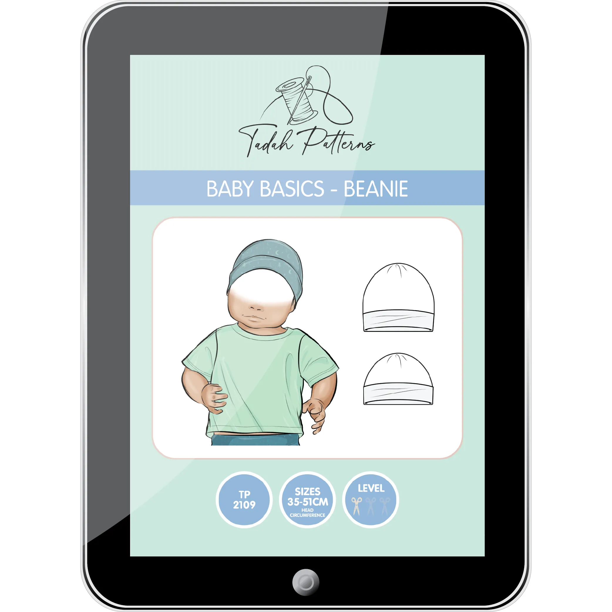 FREE ** BABY BASICS - KNIT - Beanie