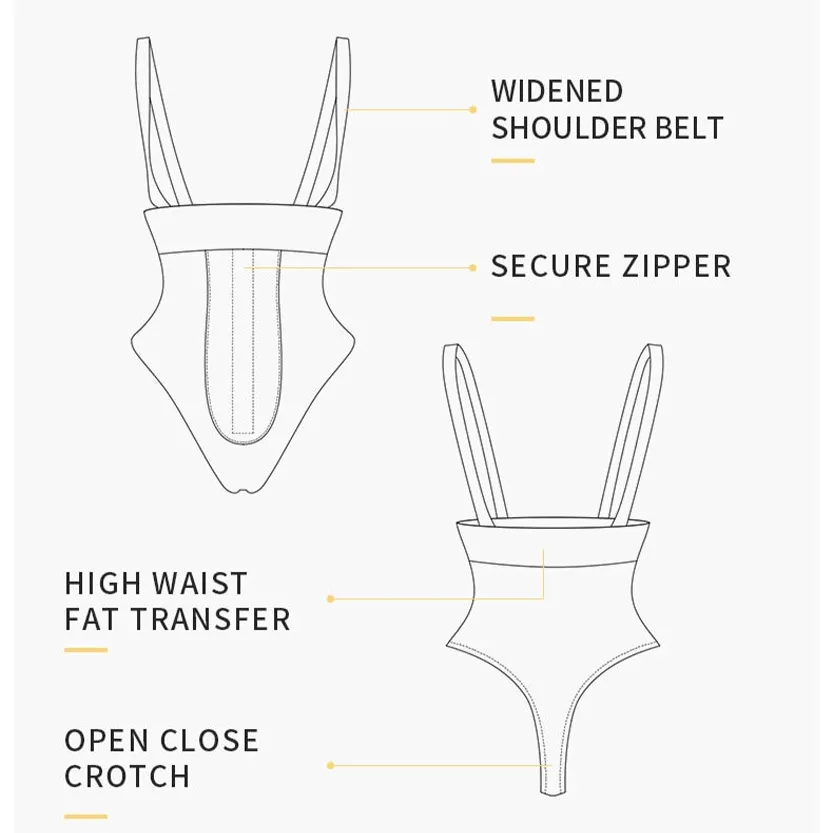 Funki Buys | Shapewear | Women's Plus Body Shaper Thong