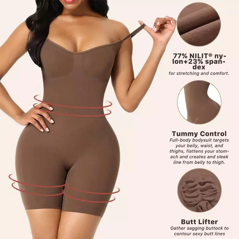 Funki Buys | Shapewear | Women's Seamless Bodysuit Shaper