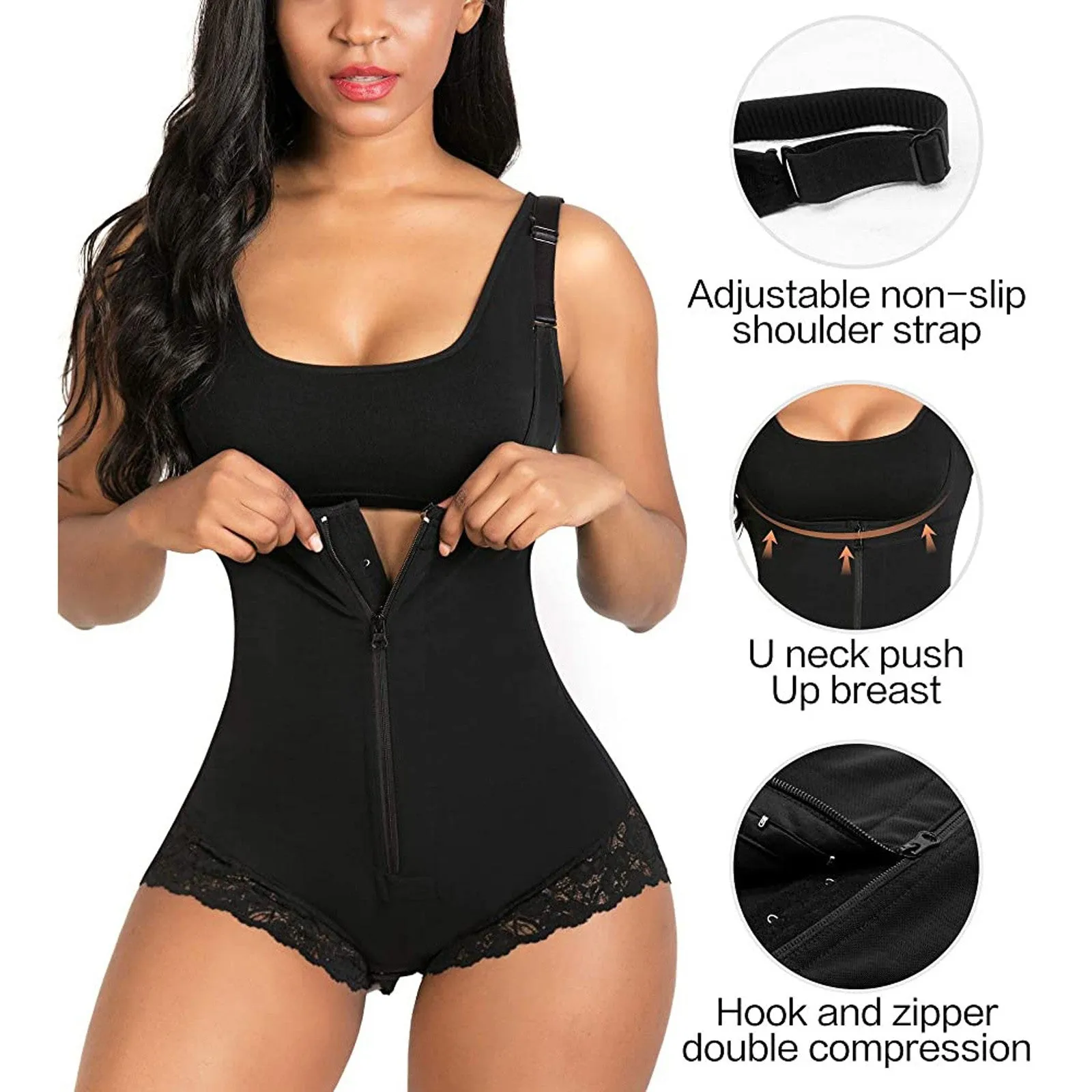 Funki Buys | Shapewear | Women's Tummy Control Slimmer Suit