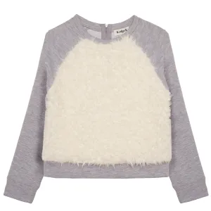 Fur Front Sweatshirt