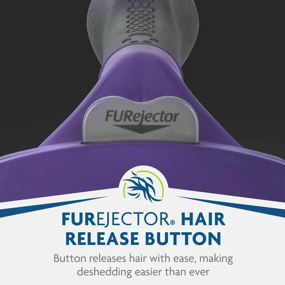 Furminator Long Hair Deshedding Tool For Cats - M/L