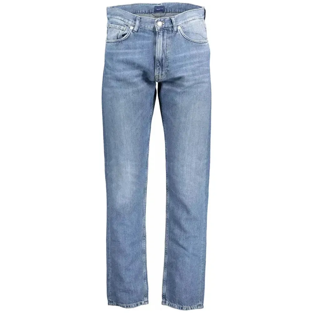 Gant Blue Cotton Mens Jeans