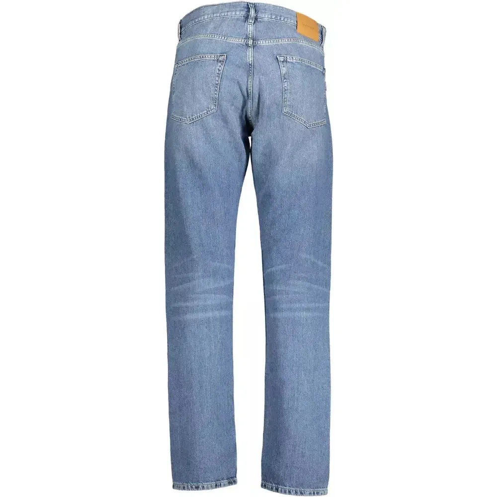 Gant Blue Cotton Mens Jeans