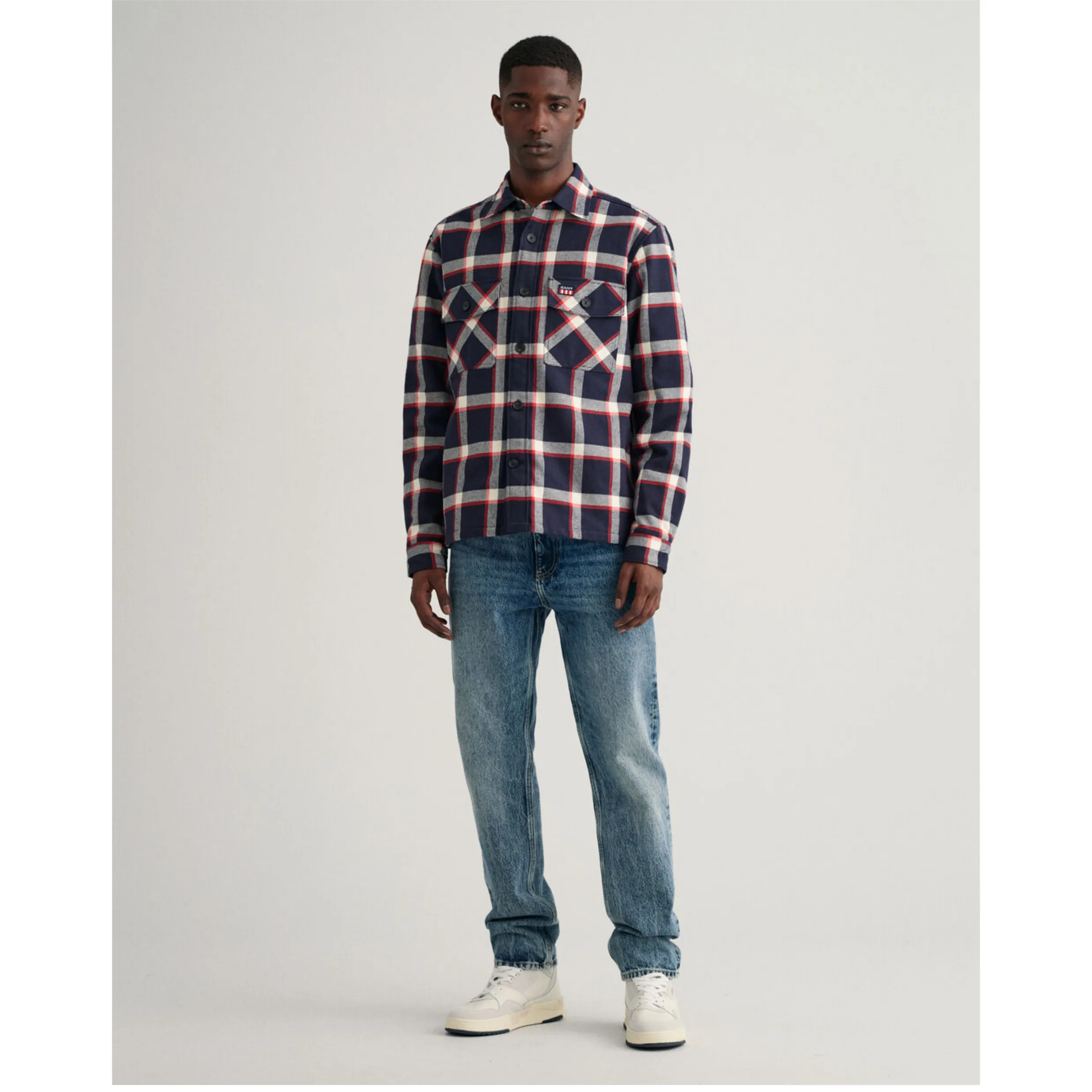 GANT Flannel Check Overshirt 3220082