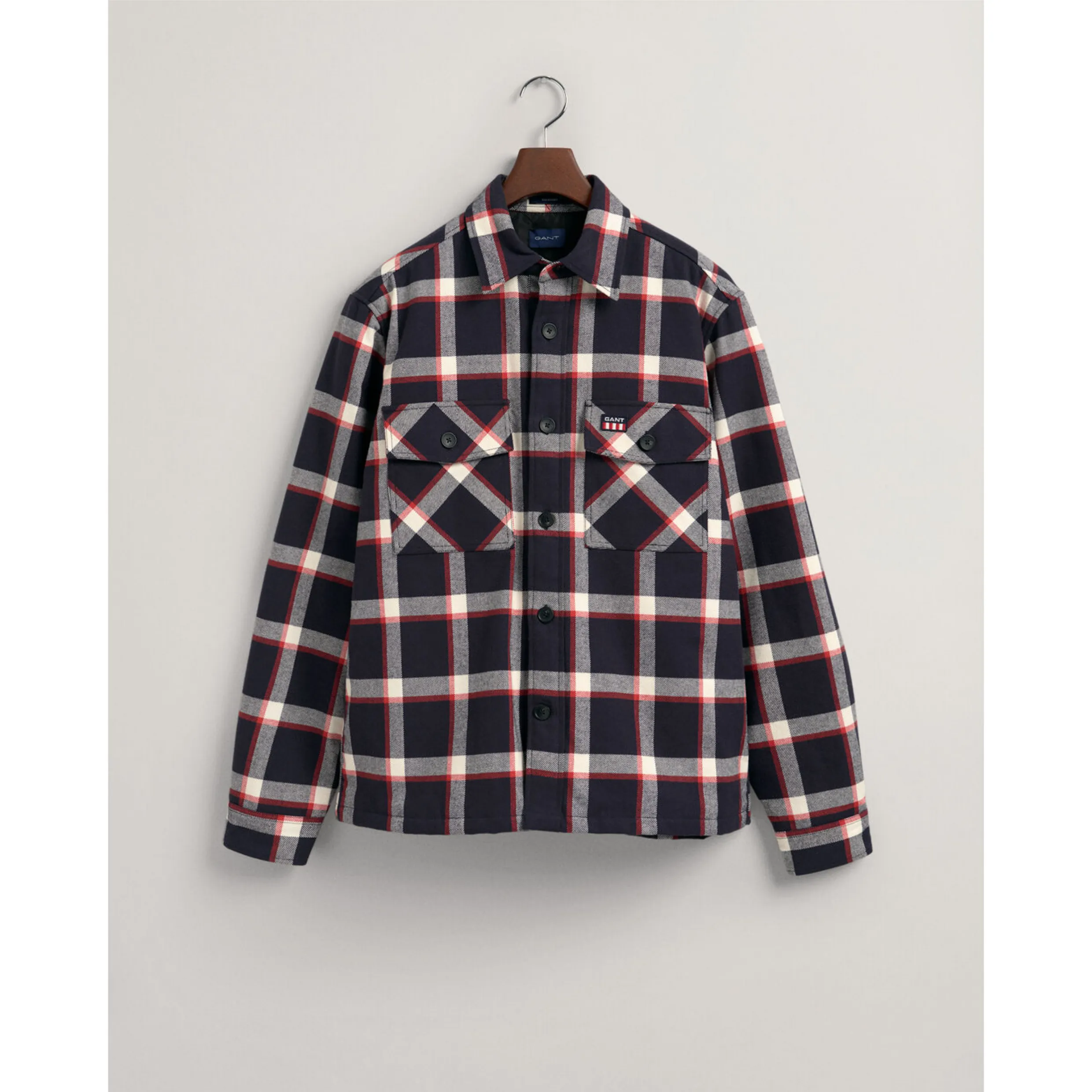 GANT Flannel Check Overshirt 3220082