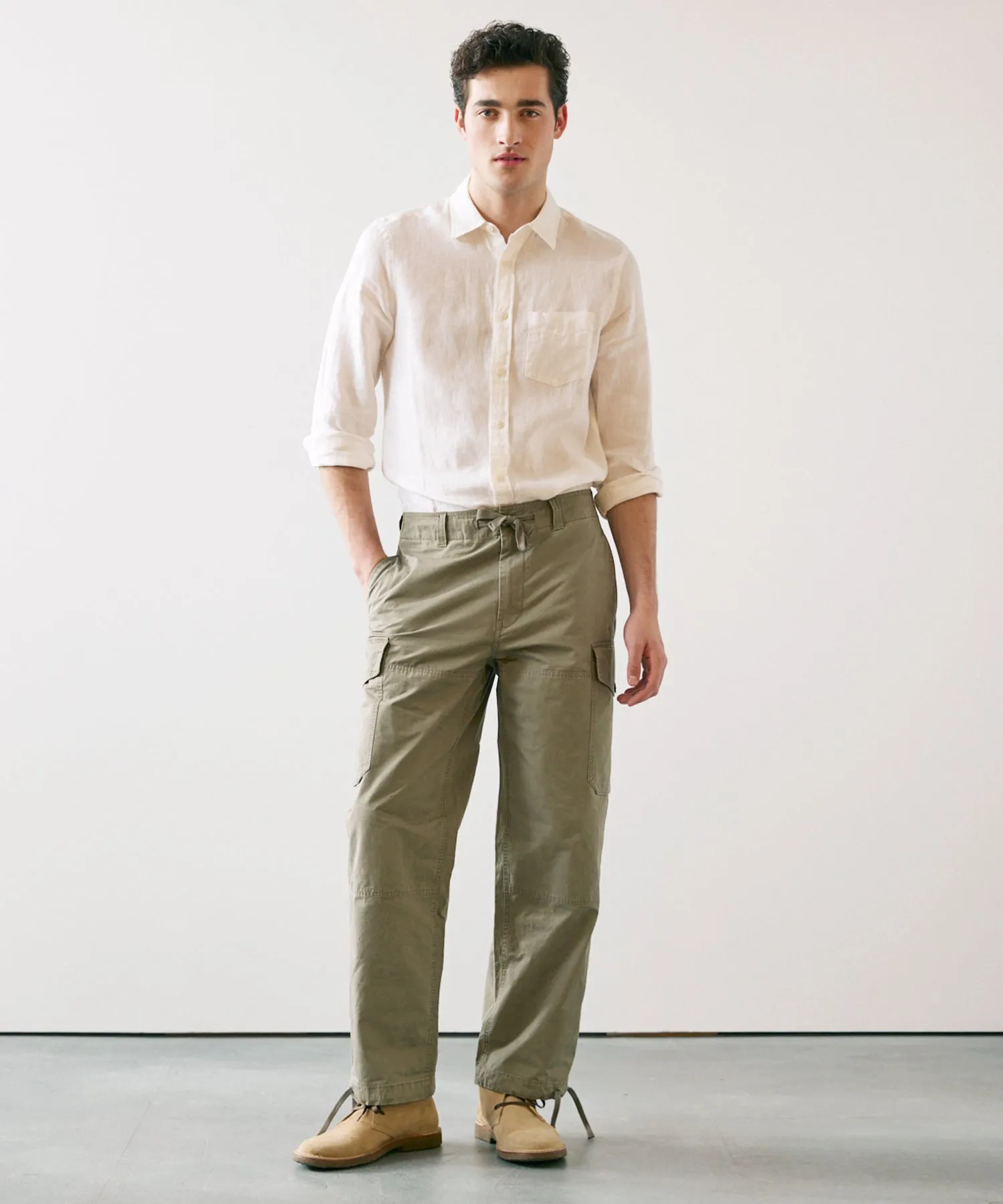 Garment-Dyed Cargo Pant in Faded Surplus