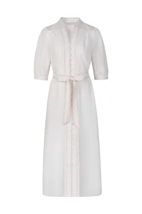 GDS Manhattan Long Linen  Dress |  White