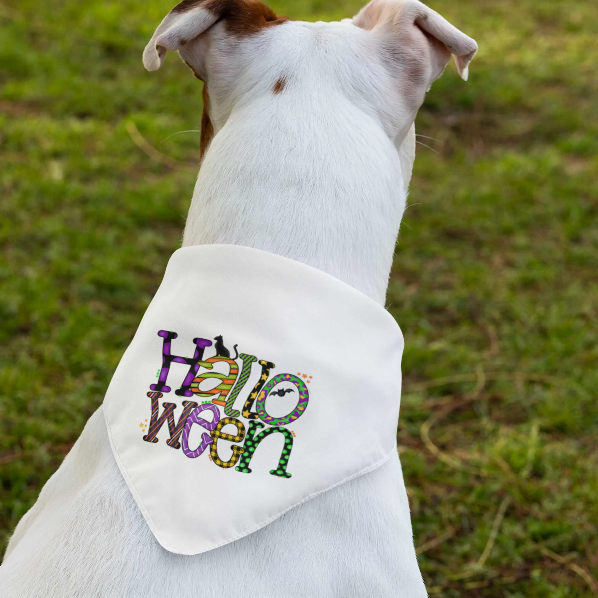 Halloween Tie-On Pet Bandana