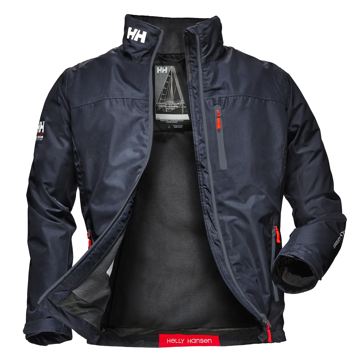 Helly Hansen Mens Crew Midlayer Jacket