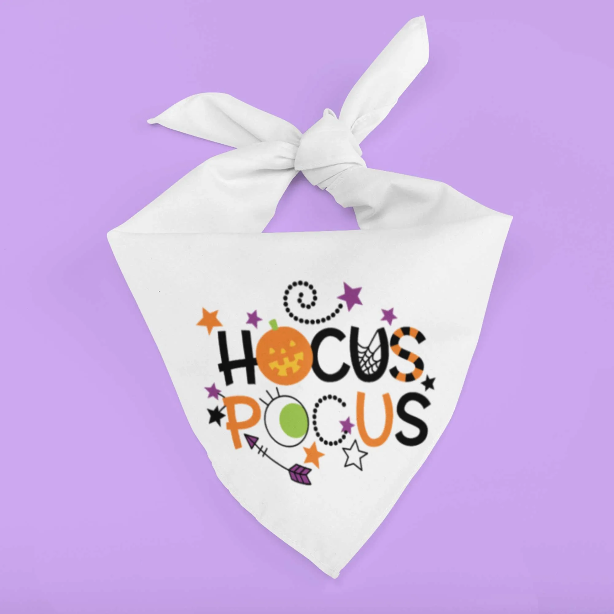 Hocus Pocus Tie-On Pet Bandana