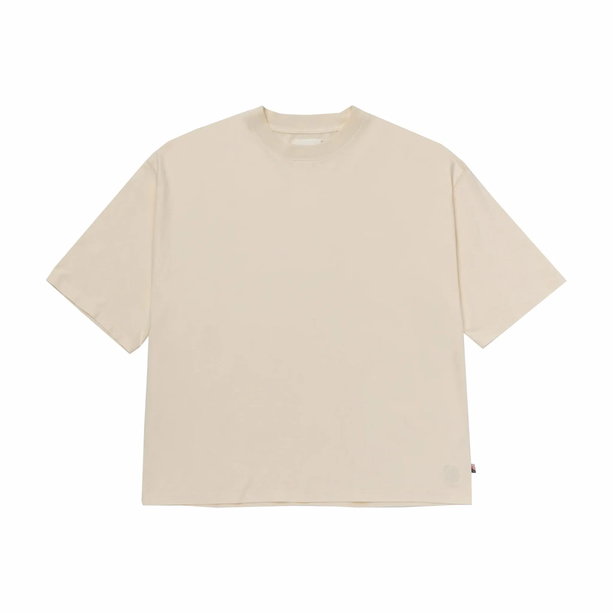 Honor The Gift Crest Logo Box Tee (Cream)