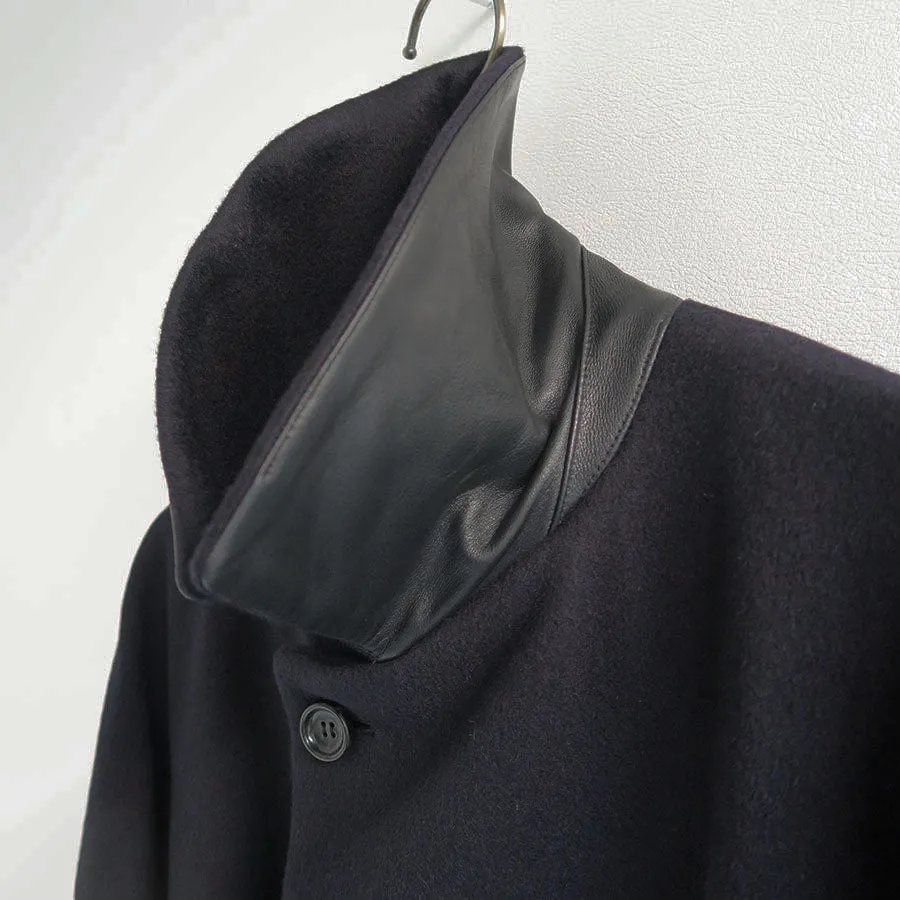 【IIROT/イロット】<br>Stand fall collar Coat <br>028-024-WC39