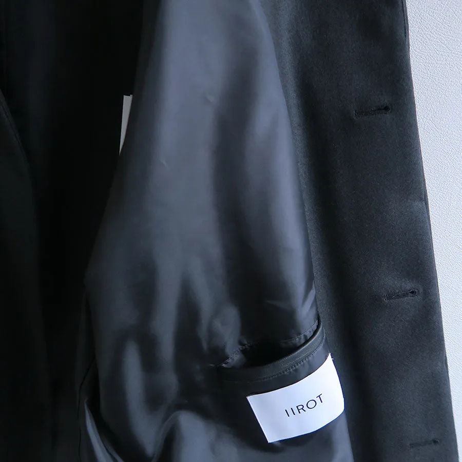 【IIROT/イロット】<br>Stand fall collar Coat <br>028-024-WC39