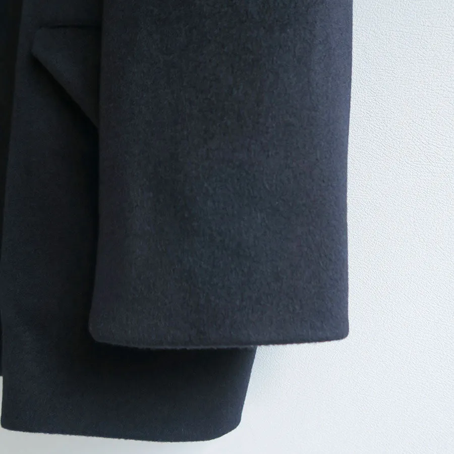 【IIROT/イロット】<br>Stand fall collar Coat <br>028-024-WC39