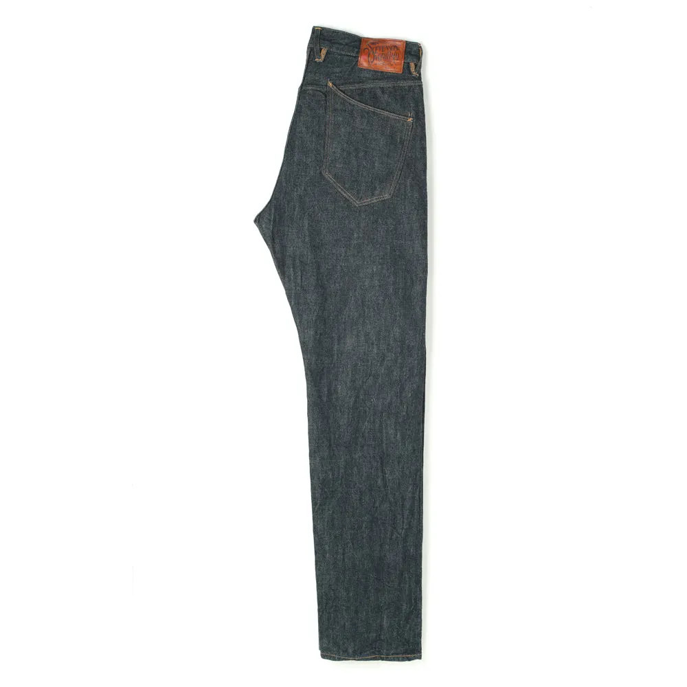 IMPERIAL 13oz Selvedge Green-Cast Denim - High-Rise Tapered OW