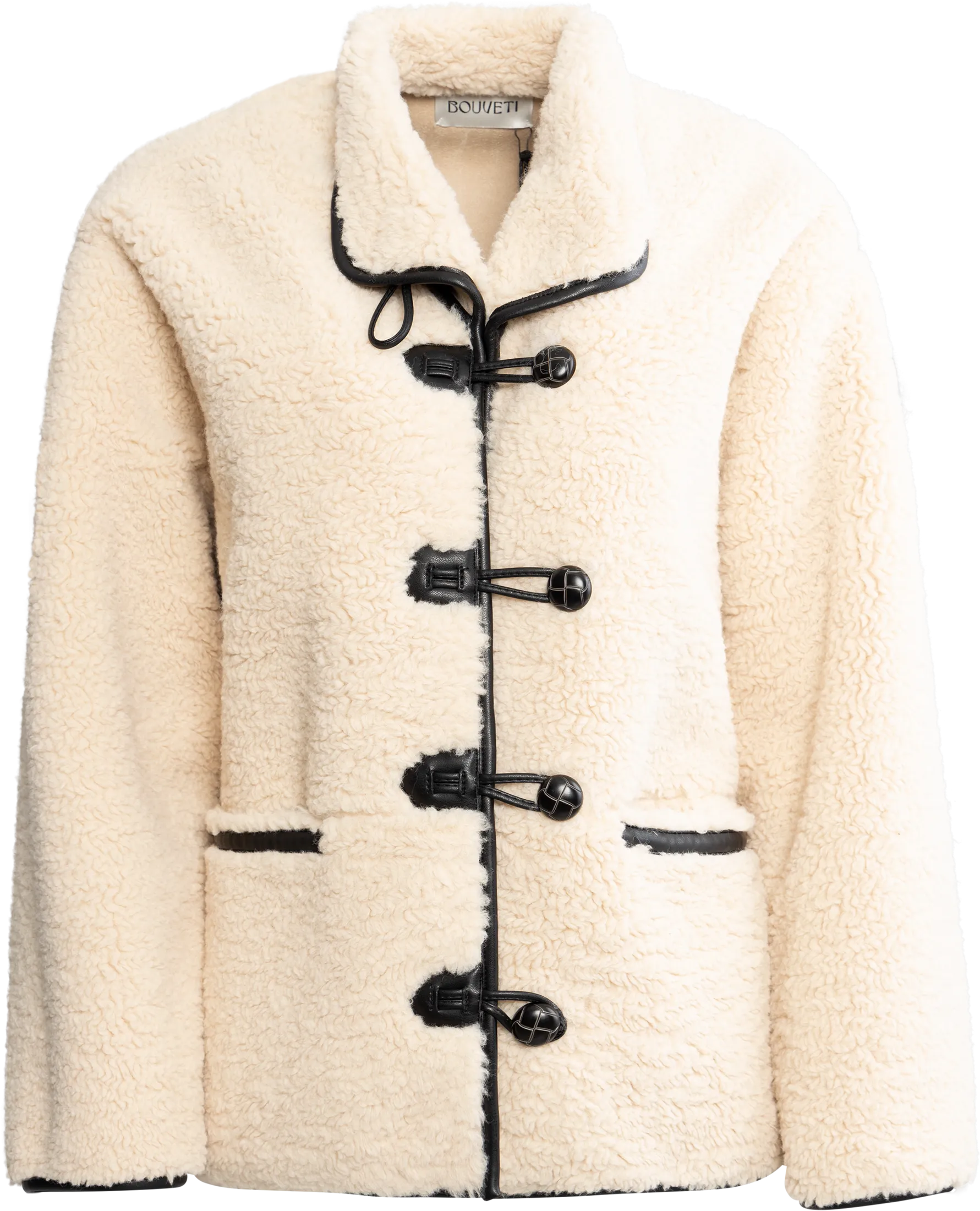 Ingrid Faux Shearling Jacket - Camel