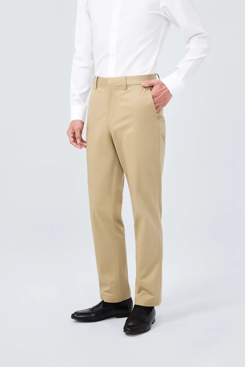 InstantCool Lightweight Twill Smart Pants | Dark Khaki GNE426