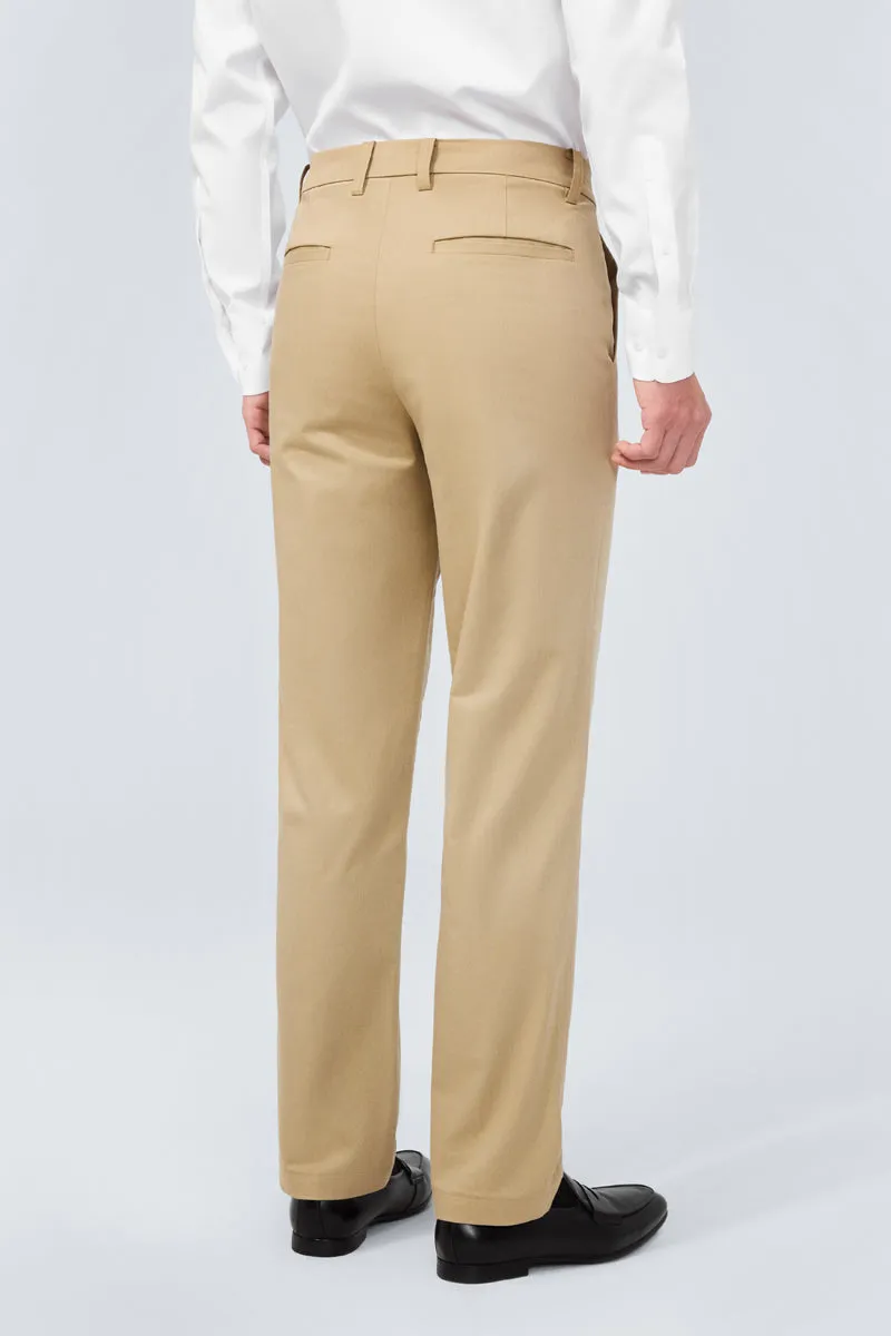 InstantCool Lightweight Twill Smart Pants | Dark Khaki GNE426