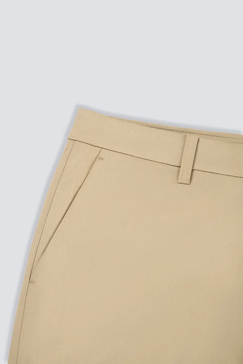 InstantCool Lightweight Twill Smart Pants | Dark Khaki GNE426