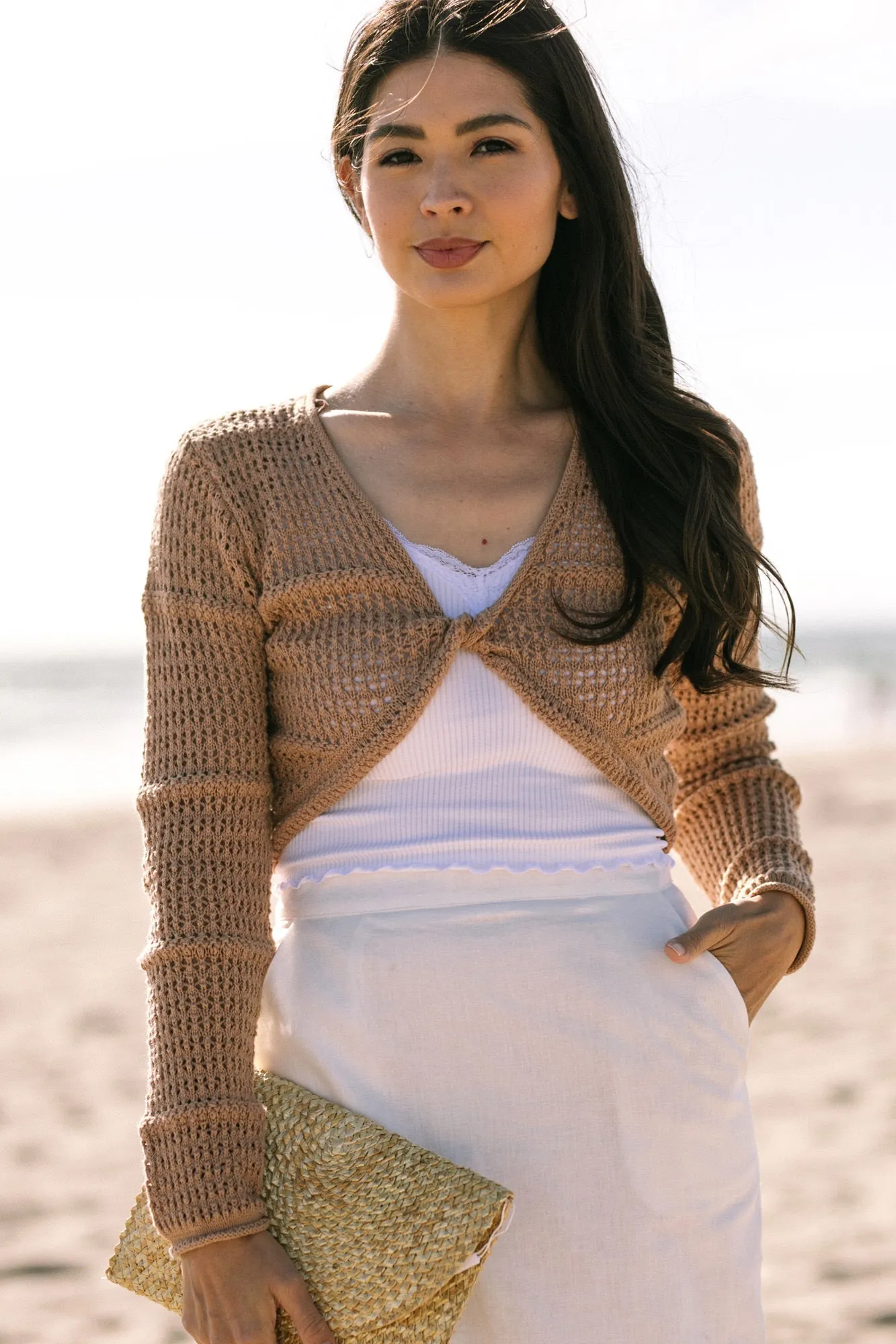 Jeksel Twist Knit Top