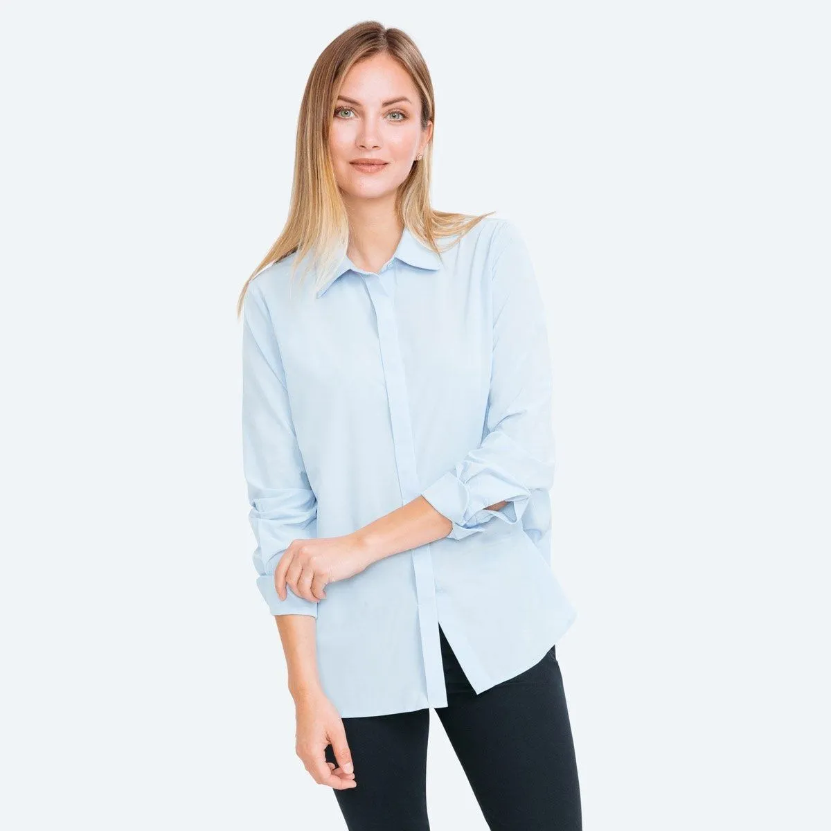 Juno Blouse - Chambray