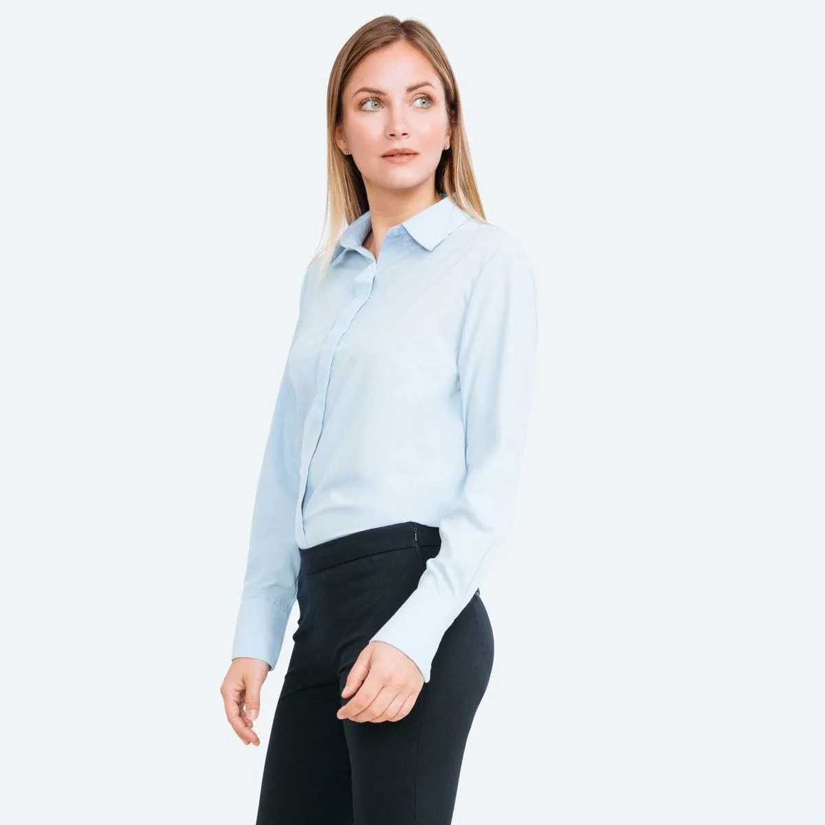 Juno Blouse - Chambray