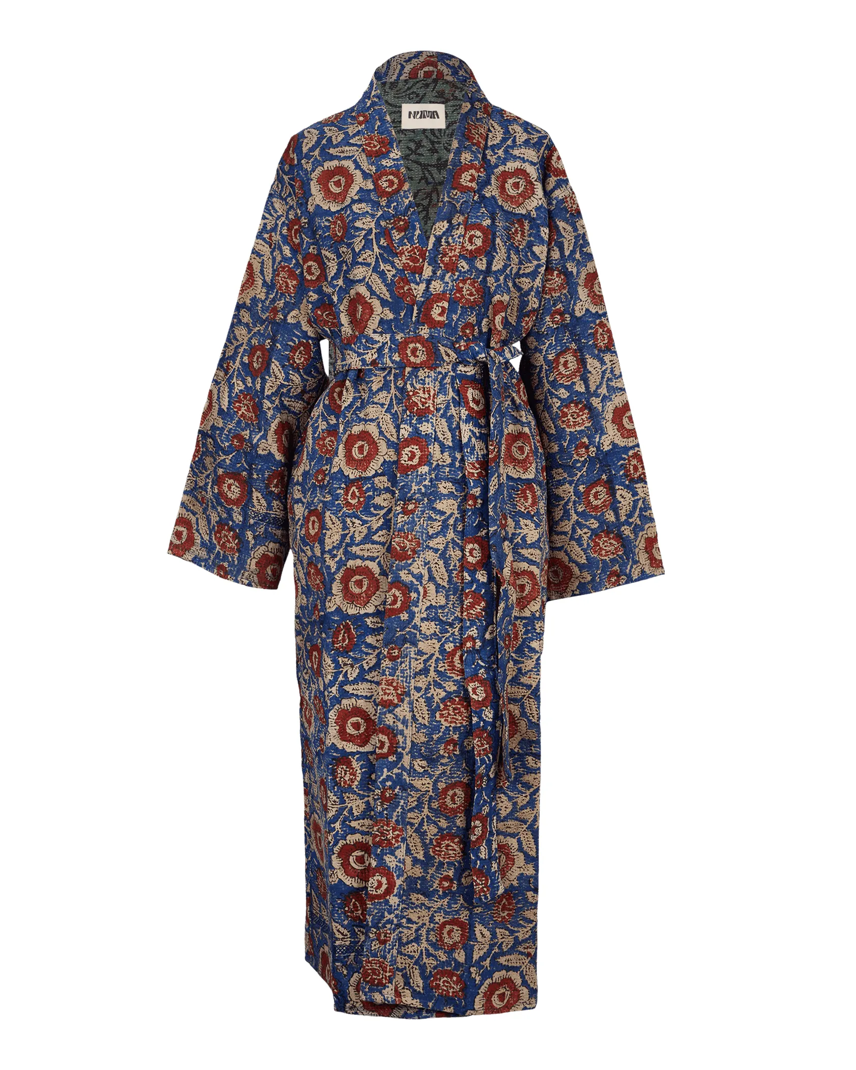 Kantha Bagru Reversible Coat