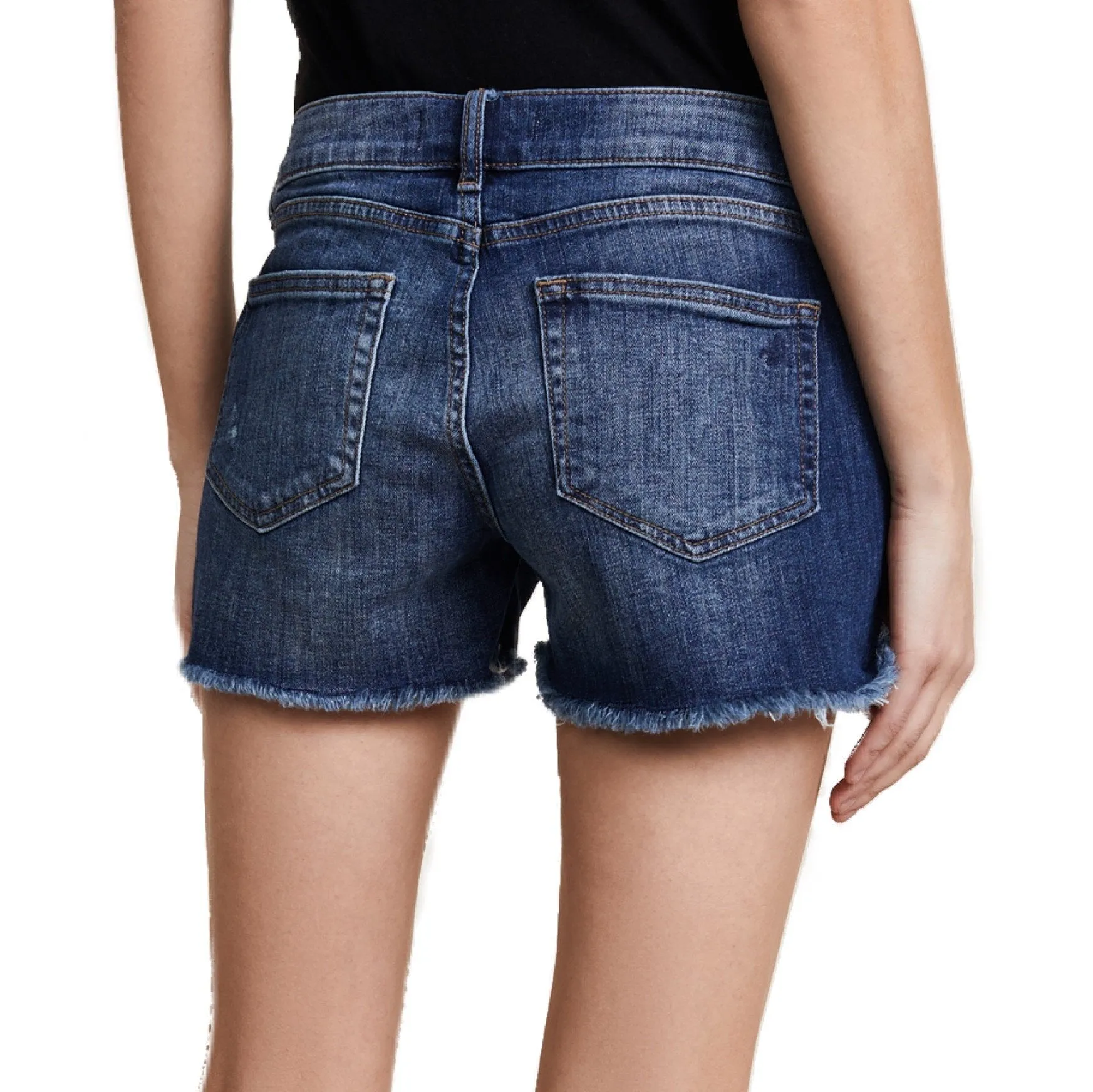 Karlie Boyfriend Low Rise Short - Bluegrass.