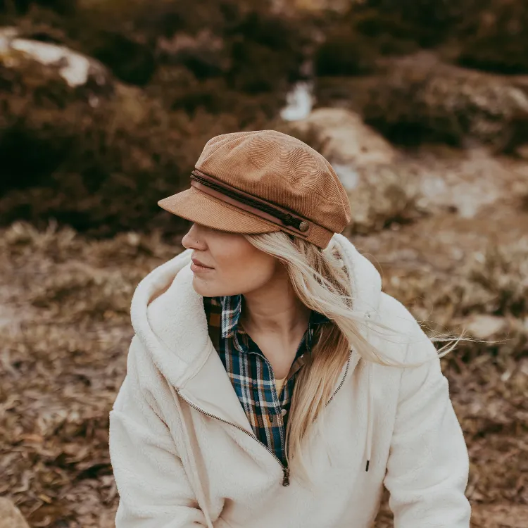 Kooringal Ladies Eden Fisherman Cap - Brown