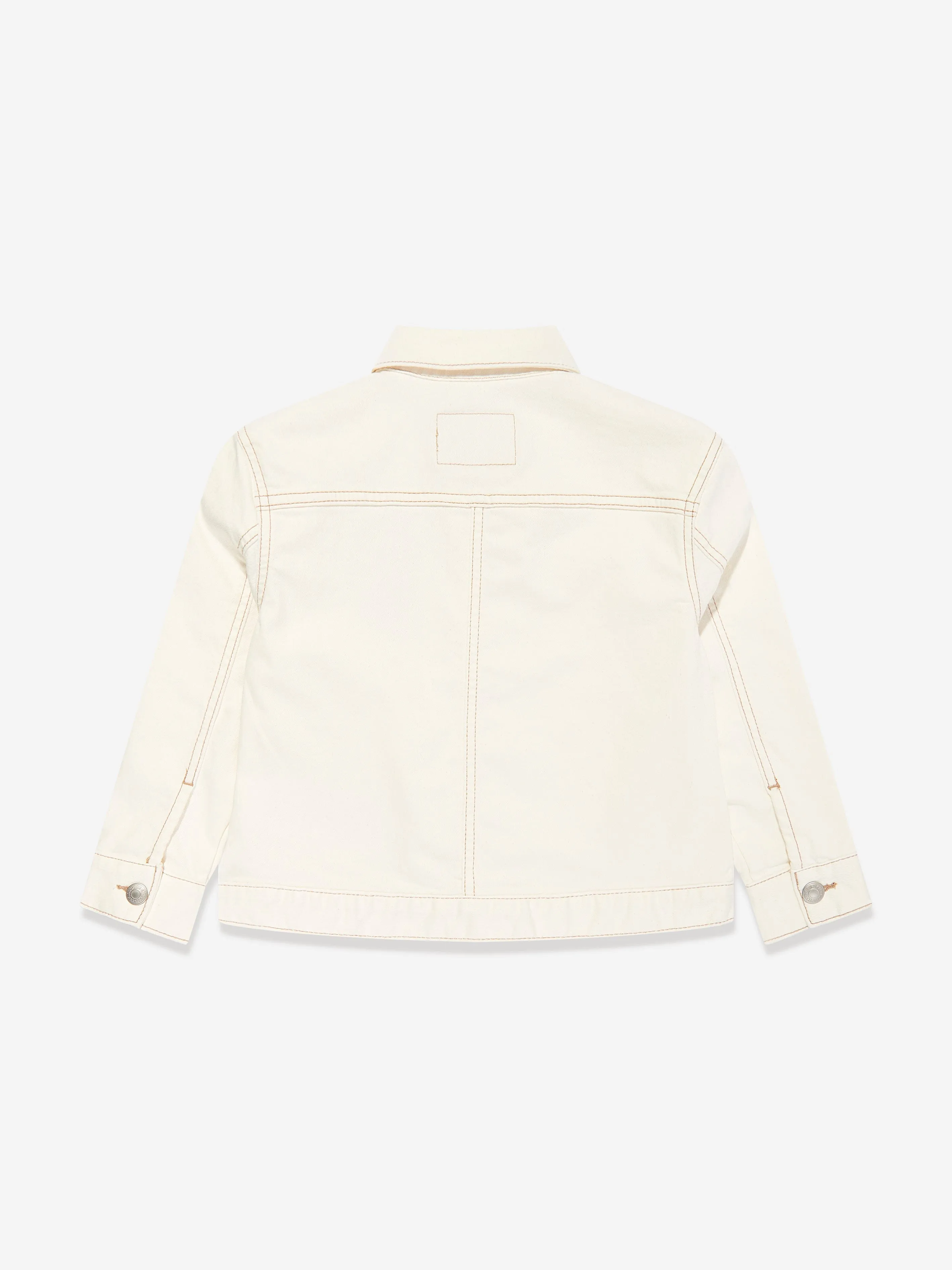 Levi's Wear Boys Relaxed Denim Jacket in Ivory