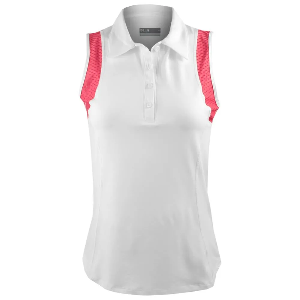 Lija Women's Love Story Kaia Polo - White/Paradise Pink