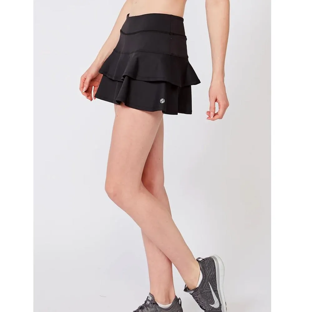 Lija Women's Match Skort - Black